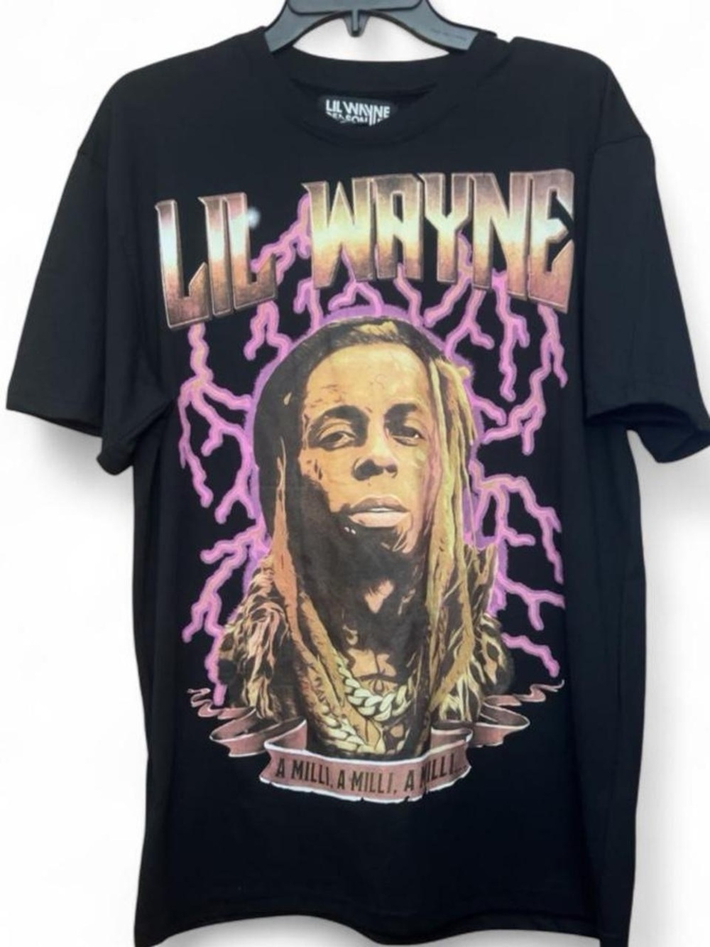 Official Lil Wayne A Milli Graphic Tee Size L Rap Hip Hop Shirt